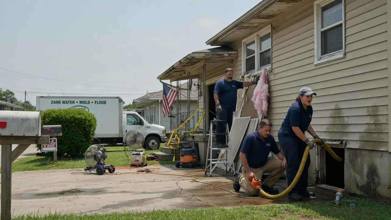 Water Damage Repair in Okay, OK near me
